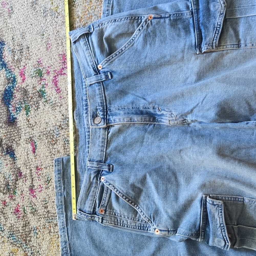 Tall 10T Gap 90s Loose Mid Rise Cargo Jeans - Picture 8 of 9